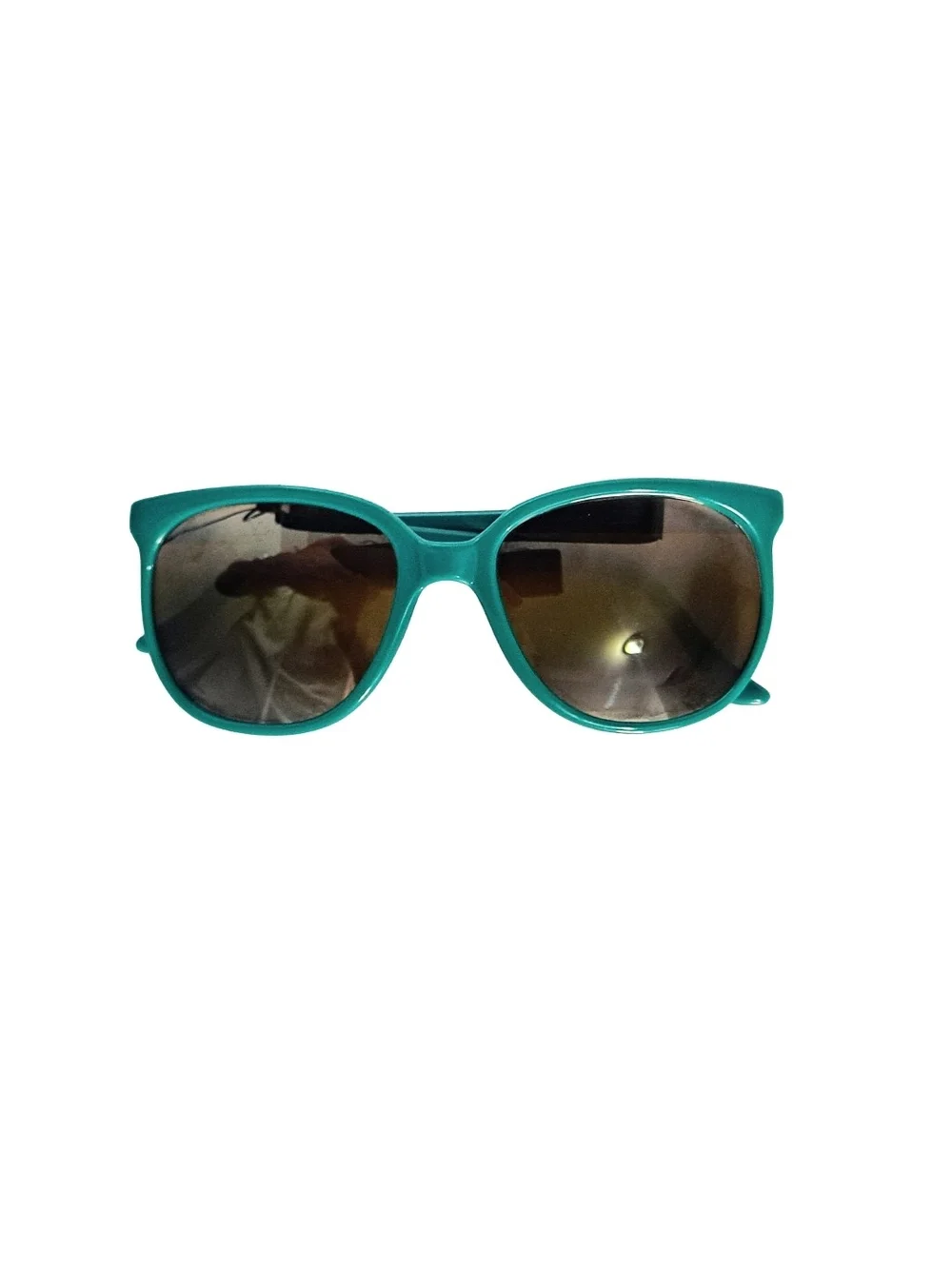 Vintage Vuarnet 002 Aqua Turquoise Classic Mineral Glass 80s